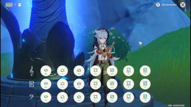 Tocando estrellita donde estas con la lira de genshin impact. смотреть онлайн