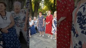 240721 Песня И кто его знает чего он моргае На закате ходит Жители Орла поют гармонь парк город Орёл