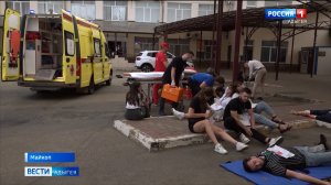 Центр скорой помощи и медицины катастроф провели тактико-специальные учения