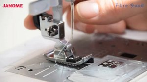 Janome Sewist 780 DC - HOW TO: finish fabric neatly