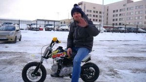 Питбайк Kayo Mini 110. Обзор за минуту.