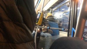 Автобус nefaz 5299jp 191338 Зеленоград маршрут 17 крюково-16 мкрн.