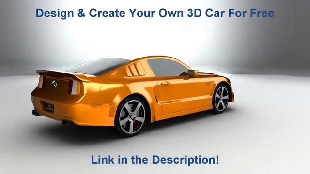 Mustang 3D Car Animation Rendering 2014 смотреть онлайн