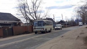 Автобус ПАЗ 4234 с маршрутом №61 Лесопристань - Вокзал, ЕЕ 786 44, городской округ Шарья.