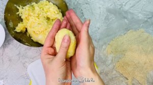 Драники из вареной и сырой картошки!!Всегда получаются!!