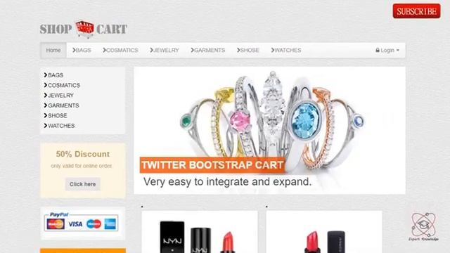 Online Shop Cart in PHP with source code | Get free