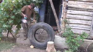 Делаю БАССЕЙН из АВТО ПОКРЫШЕК
