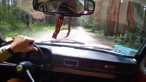 покатушки по лесу, ЗАЗ 968м