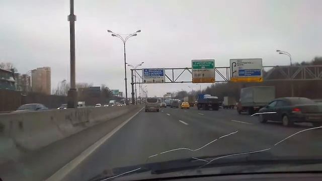 МКАД Москва 07.02.2019