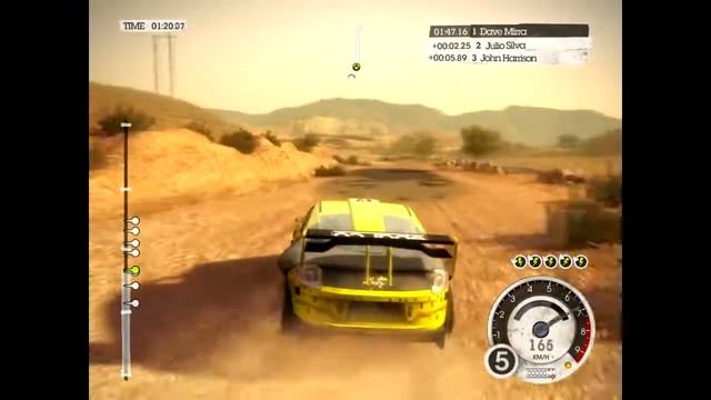 Colin McRae DiRT 2 on GT 520 смотреть онлайн
