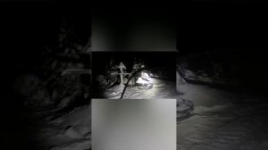 Снегоход sm002.  Ночные покатушки.
