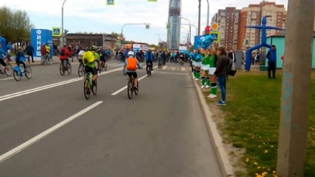 Велопарад. парк 300 летия. Открытие велосезона. 28 мая 2017. Санкт-Петербург. смотреть онлайн