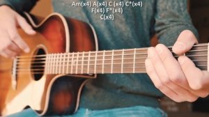 I Love You Billie Eilish Guitar Tutorial // I Love You Guitar // Guitar Lesson #658