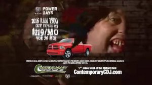 MONSTER Sale at Contemporary Chrysler Dodge Jeep Ram in Milford, NH!