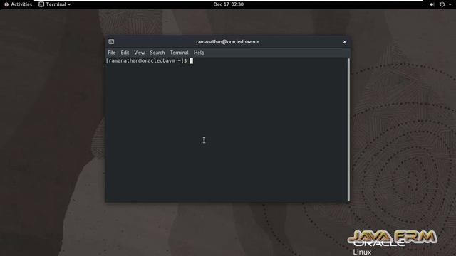 How to open Applications using Run command Box in Oracle Linux 8