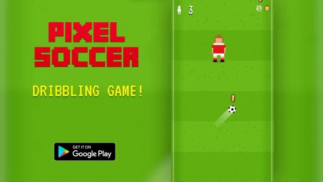 PIXEL SOCCER - dribbling game смотреть онлайн