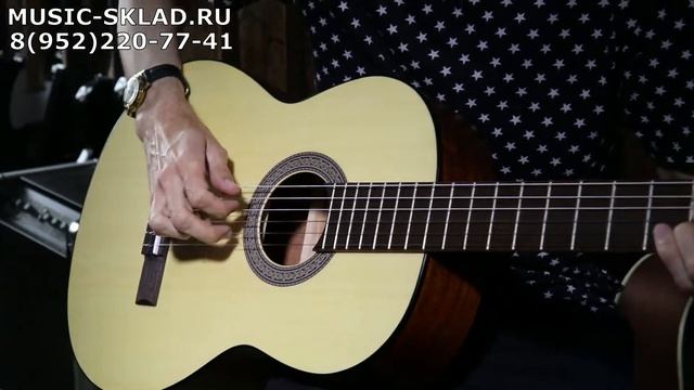 Обзор классической гитары Cort AC100-OP смотреть онлайн