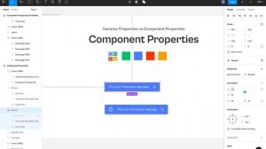 Difference Between Variants or Component Properties in Figma. Master the use of Components.