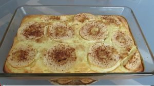 Творожная ЗАПЕКАНКА с ЯБЛОКАМИ и корицей.