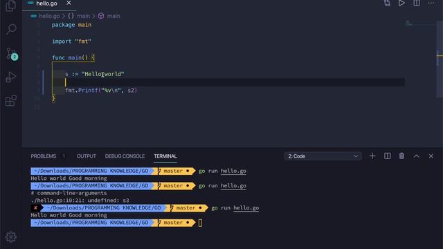 Go Tutorial (Golang) 8 - Text types in Go