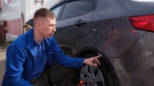 Как покрасить участок кузова авто с коррозией?