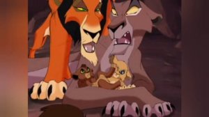 Шрам принёс Зире приёмного сына и сказал ей, что это его наследник. Зира и Кову. Король лев.?