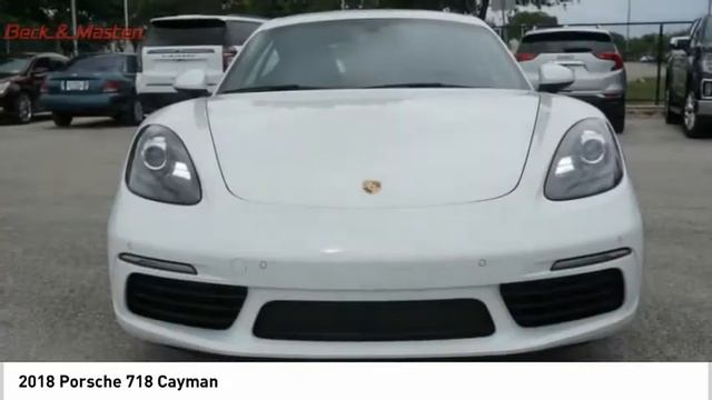 2018 Porsche 718 Cayman P11143 смотреть онлайн