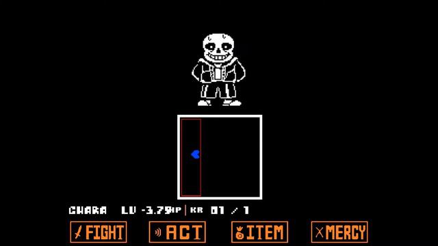 1 HP No-Hit Sans Fight [SPOILERS] смотреть онлайн