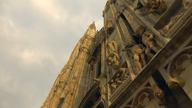 Милан Италия достопримечательности: Piazza del Duomo и Миланский Собор Duomo di Milano #Авиамания