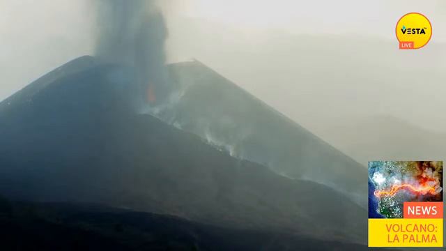 🌎 Erupción del volcán en La Palma смотреть онлайн