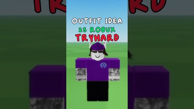 Making Roblox Tryhard Outfit Idea - DARK ?? #shorts #roblox (Credits to @warned_roblox for the idea