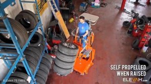 Самоходный телескопический подъемник Faraone 75 Tires
