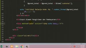 Tutorial Codeigniter #27 Membuat Toko Online Codeigniter - Hapus Keranjang dan Pembayaran