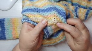 ❤Вяжем платье на девочку.❤Вяжем спицами регланом сверху.