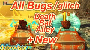 Beach Buggy Racing All Bugs Death Bat Alley | BB Racing Аллея Летучих Мышей сбои