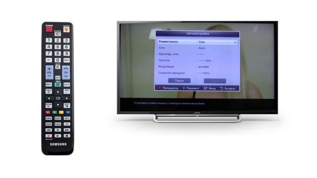 Инструкция по автоматической настройке каналов телевизора Samsung смотреть онлайн