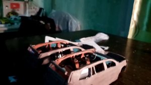 Делаю сразу две машины из пластилина, Мерседес Майбах, стадия лепки
