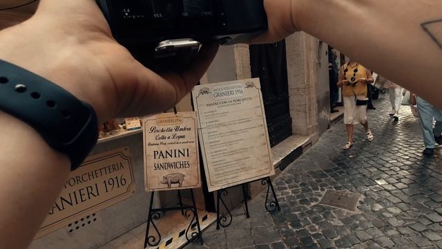 Прогулка по Риму. Фотографирую все на hasselblad x1d ii | Жизнь в Италии смотреть онлайн