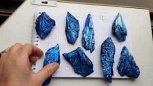 Кианит Ведьмина метла. Синий камень. Коллекция крупных камней "ЮПИТЕР"