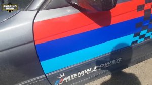 Клеим наклейку на BMW / Как правильно клеить наклейку на автомобиль
