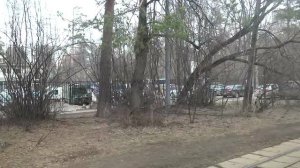 Москва, трамвай 30, участок м. Щукинская - Улица Академика Курчатова - Центр крови