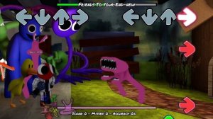 New Rainbow Friends VS ALL 3D Rainbow Friends Confronting Yourself ? FNF x Roblox Rainbow Friends