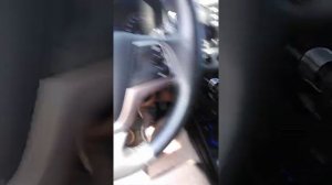 Hyundai SOLARIS 2018г  переключение КПП механика.