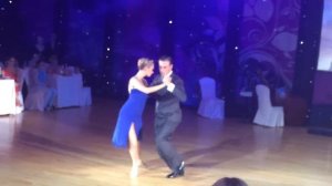 Юлия Буреничева и Сергей Куркатов на Tango Night 2015