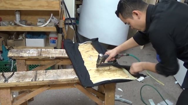 DIY: TUFTED BENCH WITH STORAGE SPACE | diy - ALO Upholstery смотреть онлайн