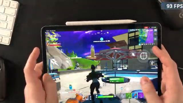 How is Fortnite 120 FPS on Apple iPad Pro - Gameplay Test