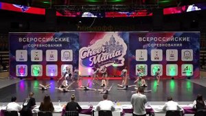 Cheerleading. Jazz. Чир спорт. ВРС 2019 ЧИР-ДЖАЗ-ГРУППА Звёзды.
