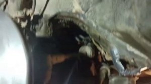 Тойота РАФ 4 первого поколения,замена подрамника.