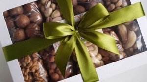 Подарочный набор из орехов/что подарить/вариант подарка