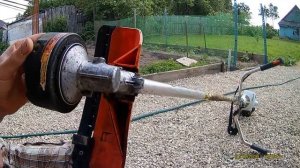 Смазка редуктора бензо косилки STIHL
